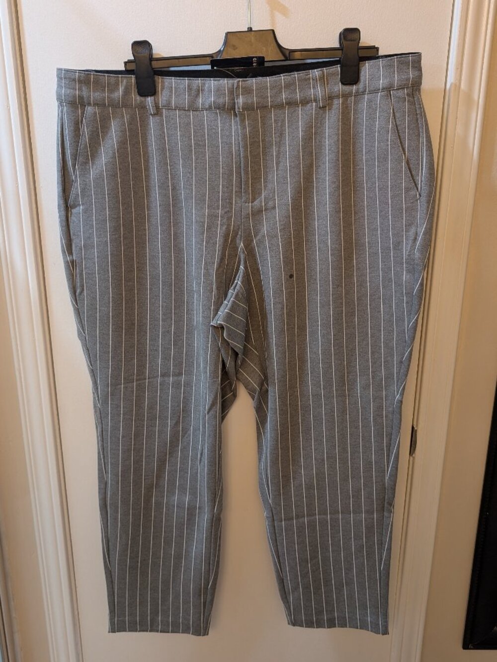 Torrid - Grey Pinstriped Dress pants - size 20